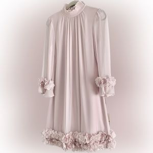 Bill Blass blush dress